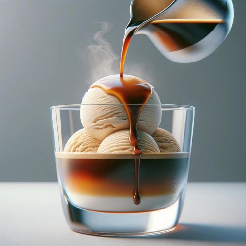 como hacer cafe affogato