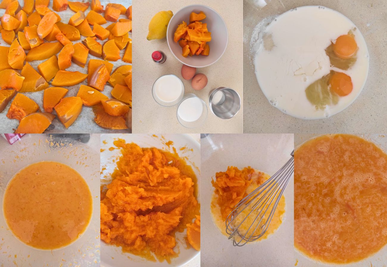 como hacer flan de calabaza