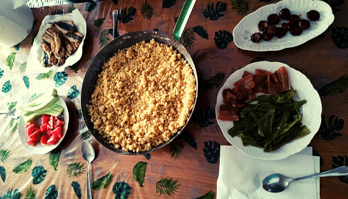 receta tradicional de migas de harina
