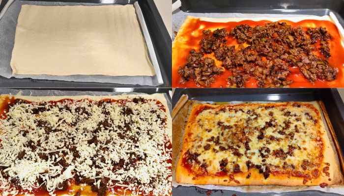 como hacer pizza barbacoa paso a paso