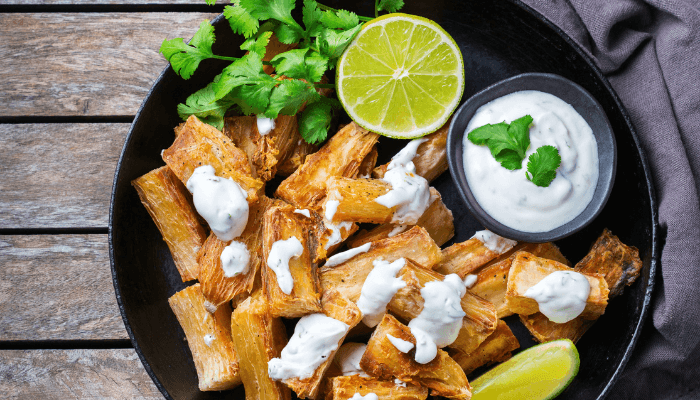 receta de yuca y mandioca frita